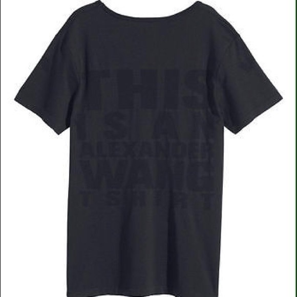 ALEXANDER WANG for H&M tee - Picture 1 of 5